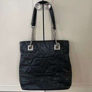 Calvin Klein Leather Tote